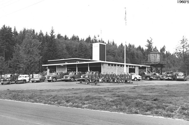 Station 22 in the early 1960's